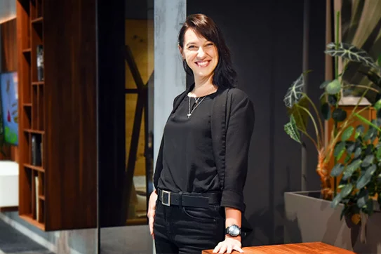 Einrichtungsplanerin Agnes Stephan von TEAM 7 Frankfurt