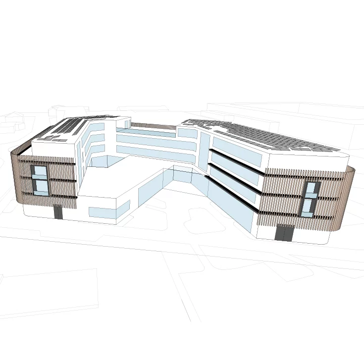 Design drawing of the TEAM 7 World