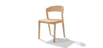 Nachtkästchen mylon in Eiche mit großer Lade