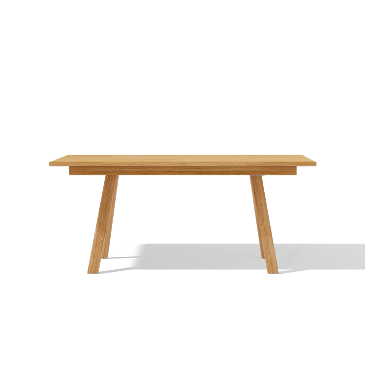 taso extendable dining table in oak wood