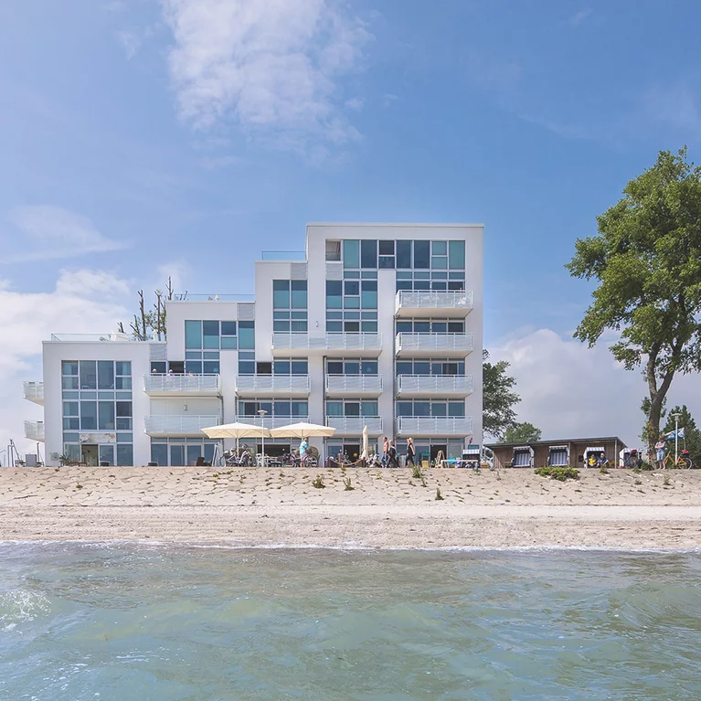 Vacation apartment in Haus zur Mole directly by the sea