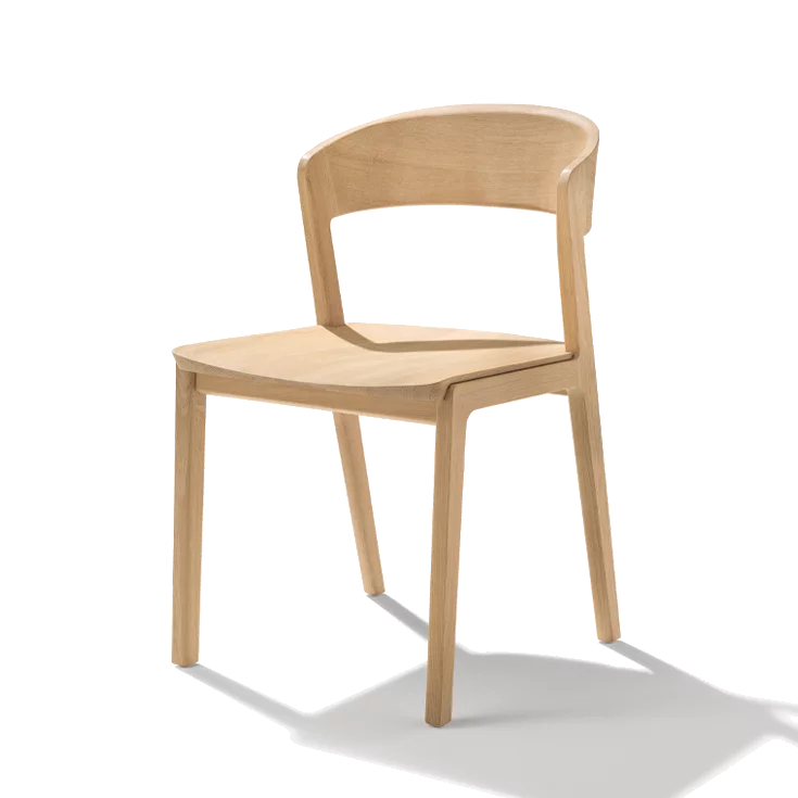 dining chair mylon in solid oak white oil