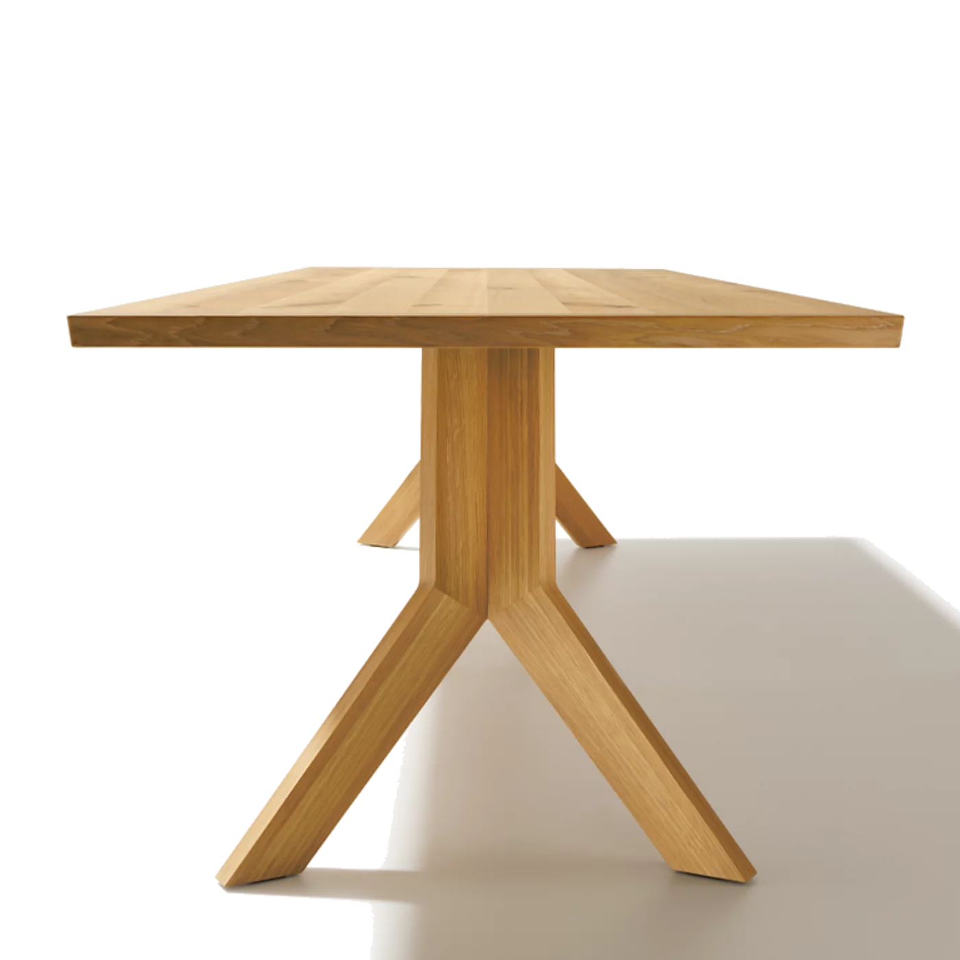 yps solid wood dining table in oak