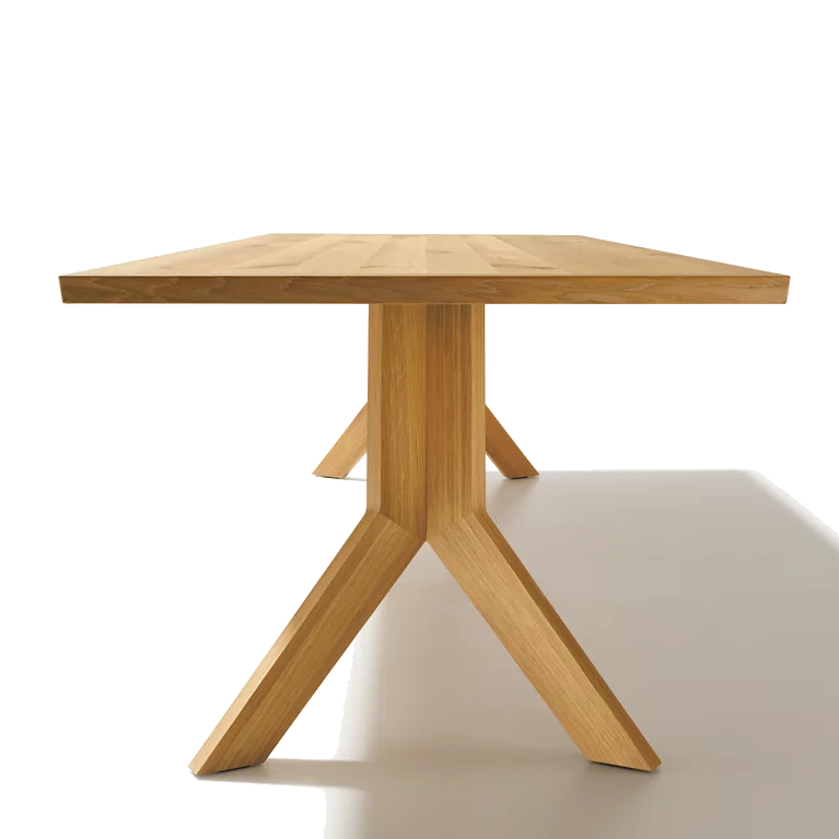 yps solid wood dining table in oak