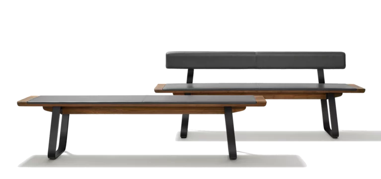 extendable nox wooden dining table in walnut