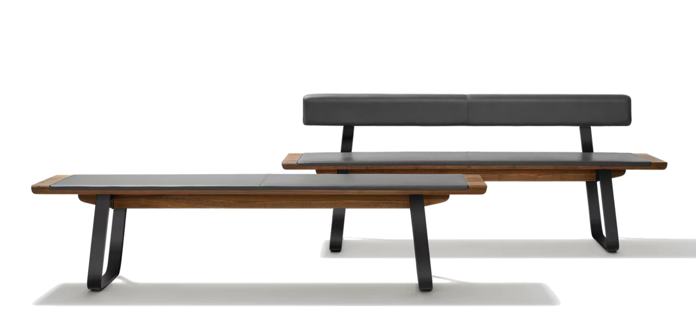 extendable nox wooden dining table in walnut