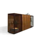 elegant filigno sideboard in solid walnut
