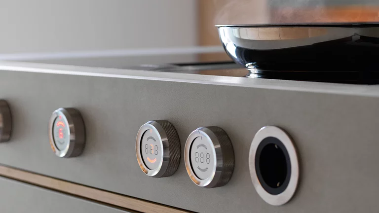 kitchen filigno in oak white oil with ceramic worktop in phedra, detailed view