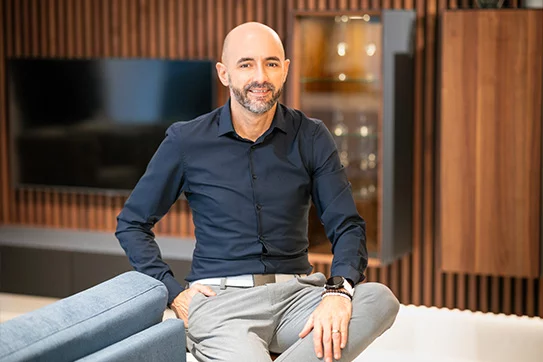 Storeleiter und Innenarchitekt Markus Noè von TEAM 7 Wien