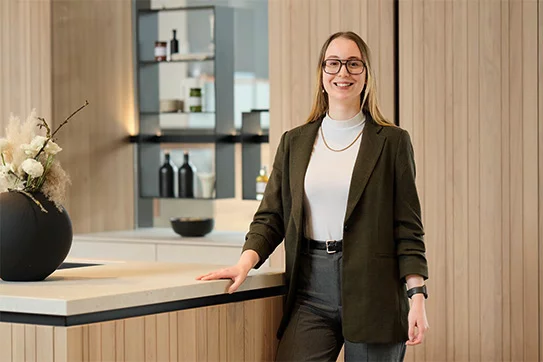 Einrichtungsplanerin Susanne Angleitner von TEAM 7 Ried