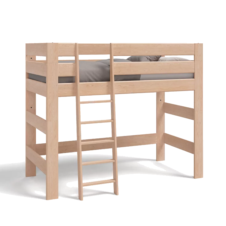 cave bed kids made of real wood children's cave bed in alder white oil real wood