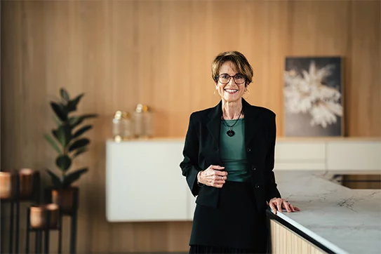 Interior designer Beatrice Steinbrech from TEAM 7 Luxembourg