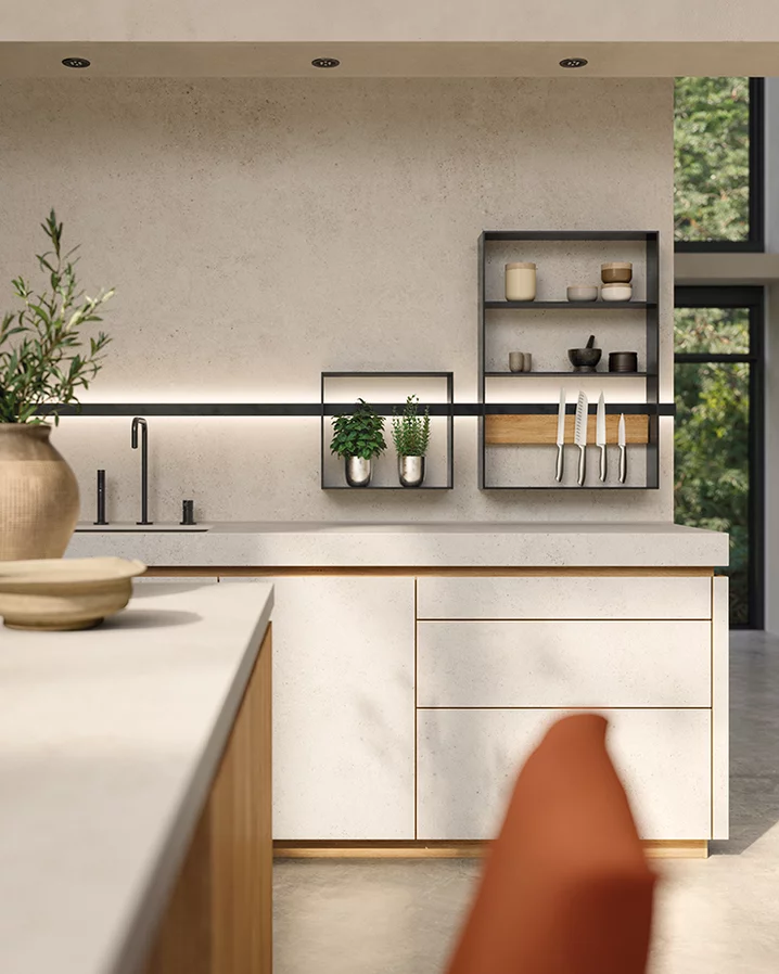sign alcove elements in echt.zeit evo kitchen
