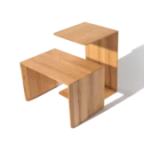 clip can be used horizontally or vertically as a side table