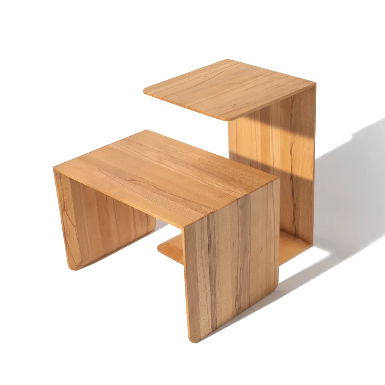 clip can be used horizontally or vertically as a side table