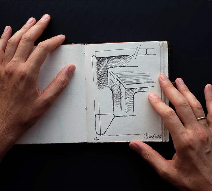 interessante Skizzen vom Designer Jacob Strobel