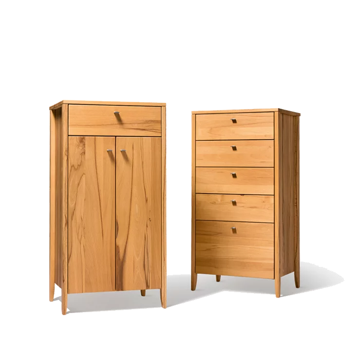 sesam chests of drawers in beech heartwood