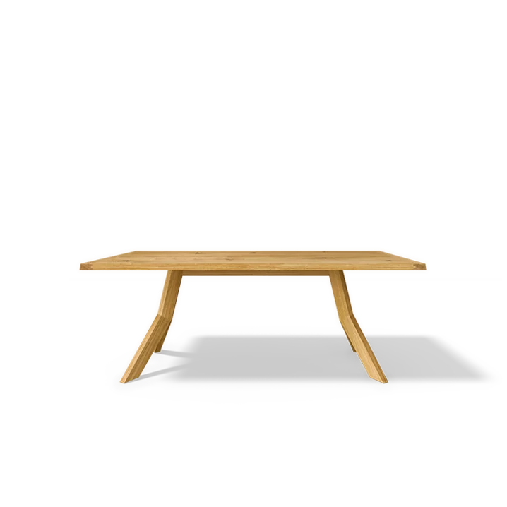 yps extendable oak dining table