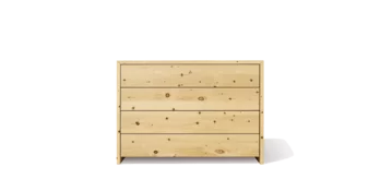 lunetto occasional furniture in walnut with glass fronts