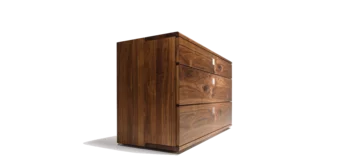 Kommode nox aus Holz in Nussbaum