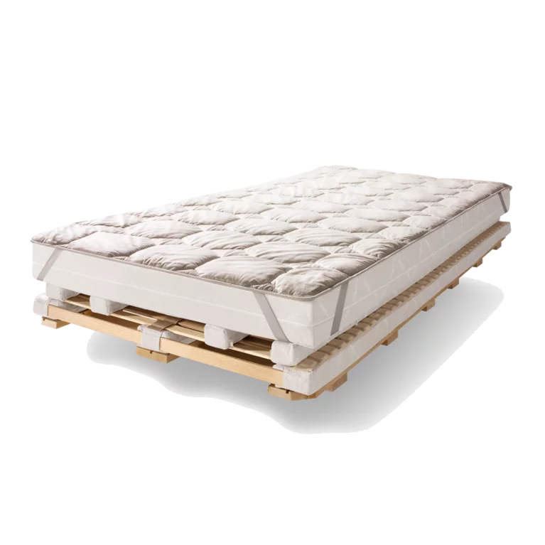 aos spring element covered with mattress and underbed made of TENCEL™
