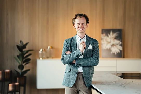 Managing director Felix Schmitz from TEAM 7 Luxembourg