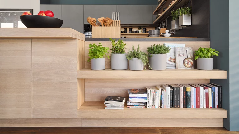 real wood kitchen with stylish design element real wood kitchen cera line in oak white oil with stylish design element