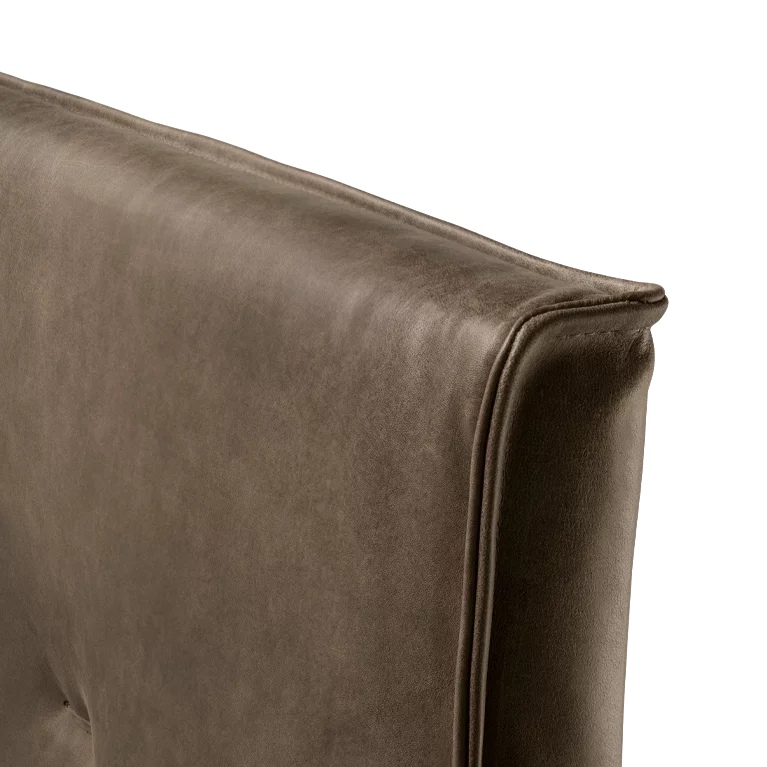 float bedside cabinet in solid oak with wooden frame