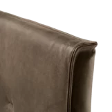 float Nachtkästchen in Eiche massiv mit Holzgestell