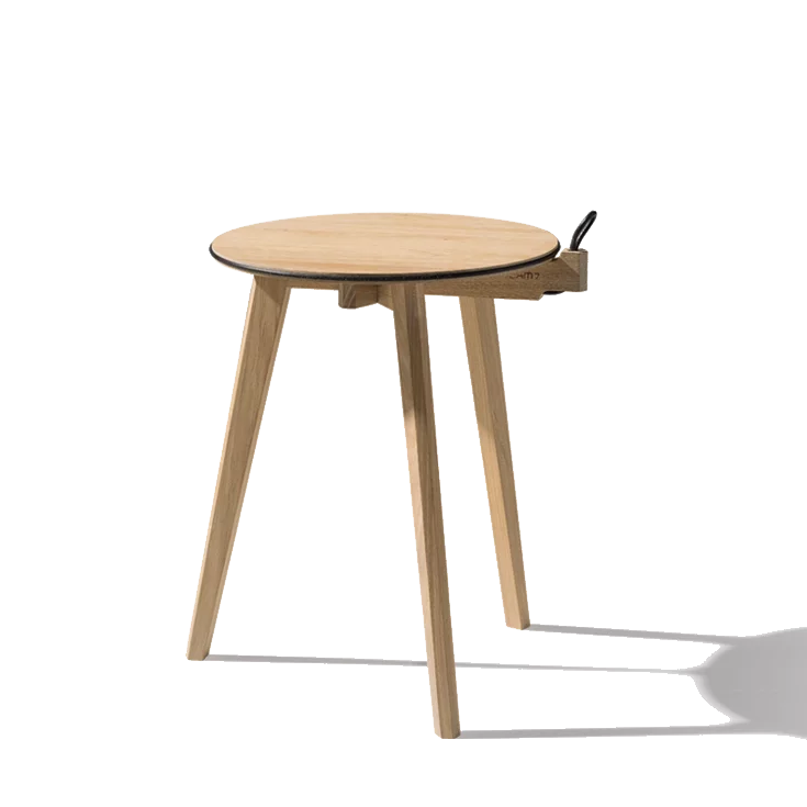 eleganter Beistelltisch aus Massivholz eleganter hi! Beistelltisch aus Eiche Weißöl massiv