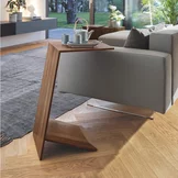 sidekick side table in solid walnut