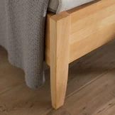 sesam bedside cabinet in alder wood to match the sesam bed