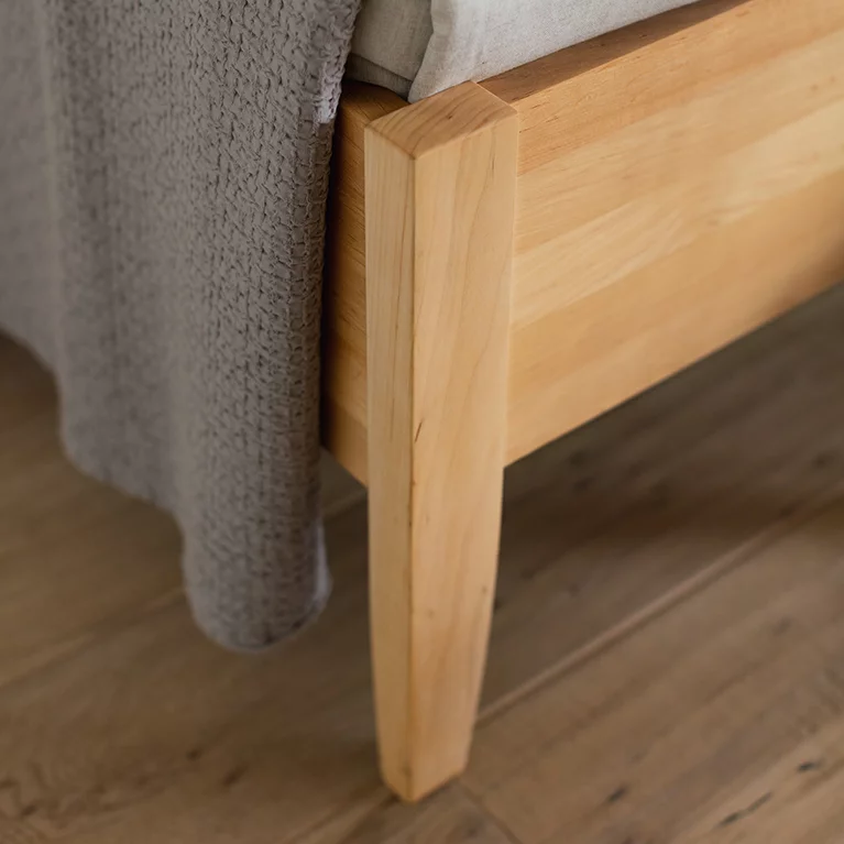 sesam bedside cabinet in alder wood to match the sesam bed