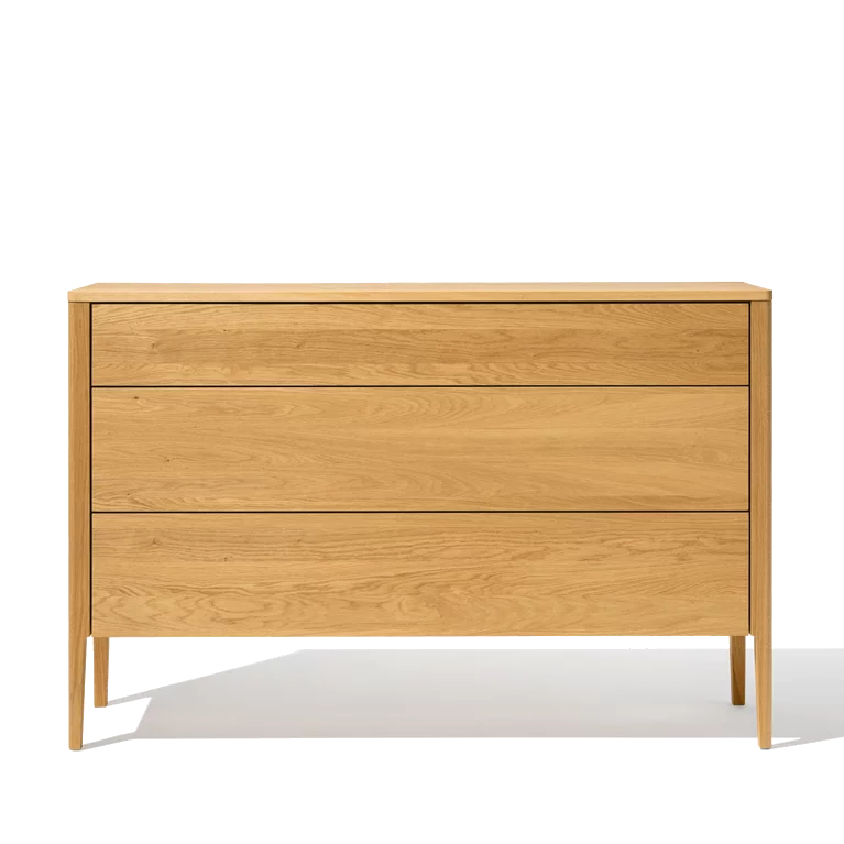 moderne mylon Kommode mit Schubladen in Eiche Vollholz