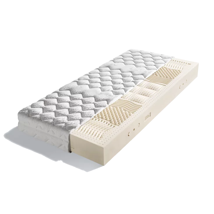 Matratze mit Latexkern und abnehmbaren Bezug Matratze classic mit atmungsaktiven Latexkern und abnehmbaren Bezug