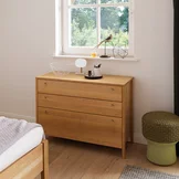 elegant sesam chest of drawers in alder