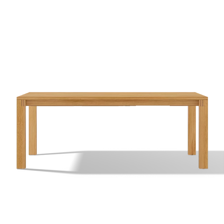 dining table magnum extendable in the wood type oak