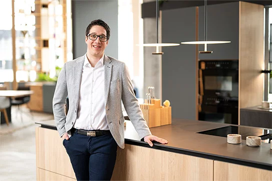 Storeleiter Gerald Gruber von TEAM 7 Ried