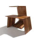 sidekick side table in walnut