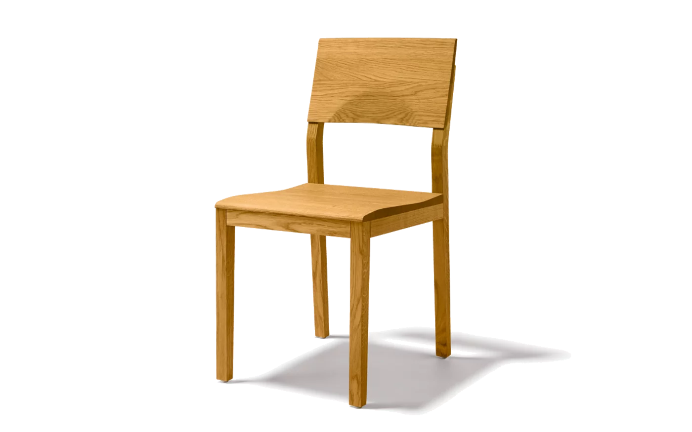 timeless s1 dining chair in solid oak