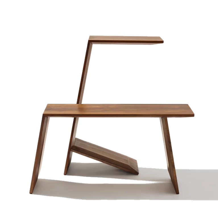 sidekick side table can be used horizontally or vertically, side view