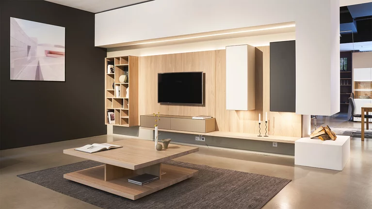 Möbelausstellung bei  TEAM 7 Düsseldorf 