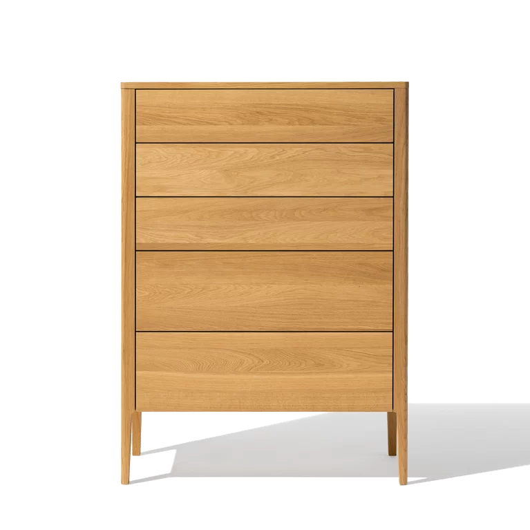 Highboard mylon aus Massivholz in Eiche