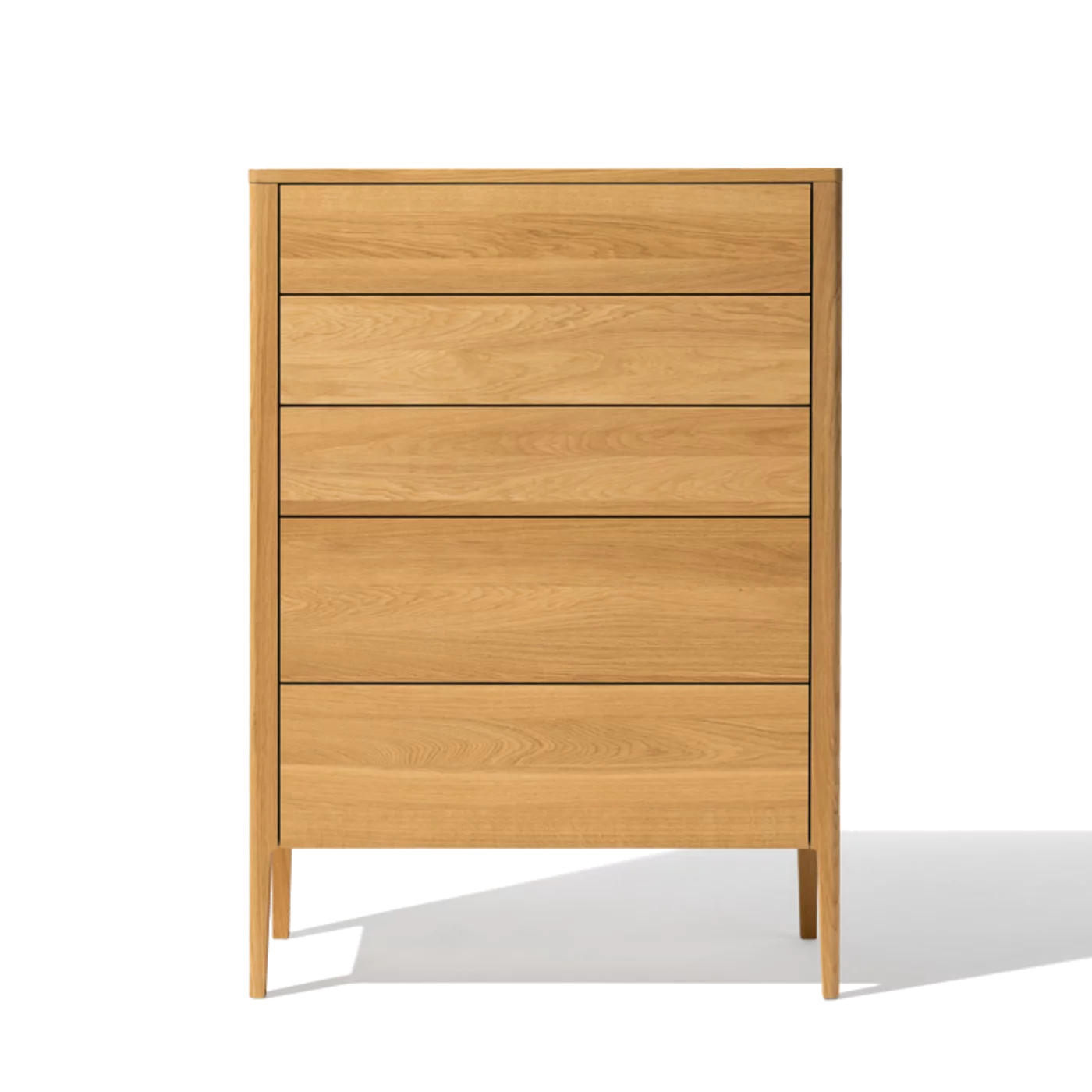 Highboard mylon aus Massivholz in Eiche