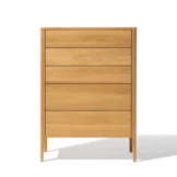 highboard mylon made of solid wood in oak